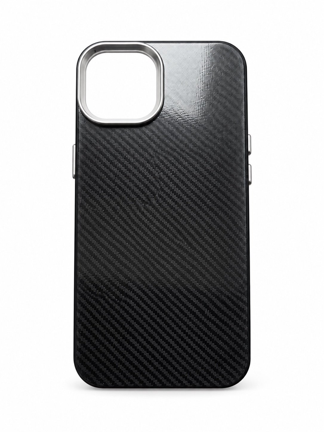 Funda Premium para iPhone · Efecto fibra de carbono