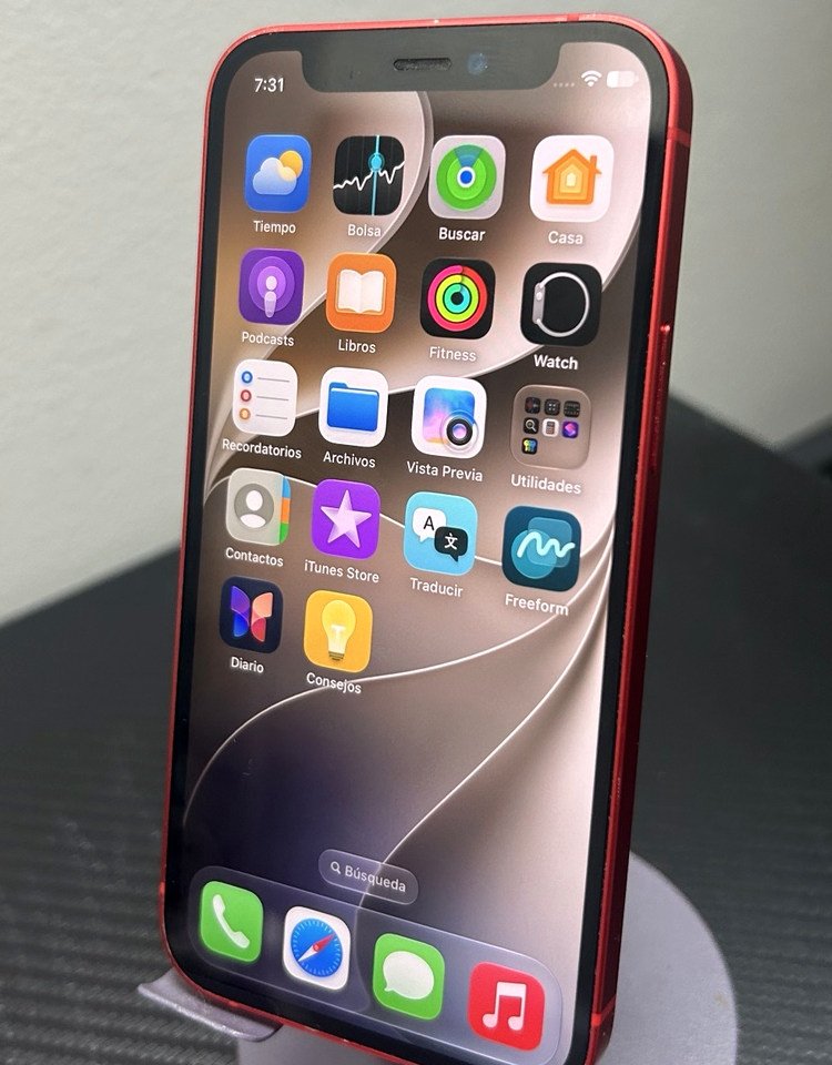 iPhone 12 mini · (PRODUCT)RED · 64 GB / 128 GB - Imagen 2