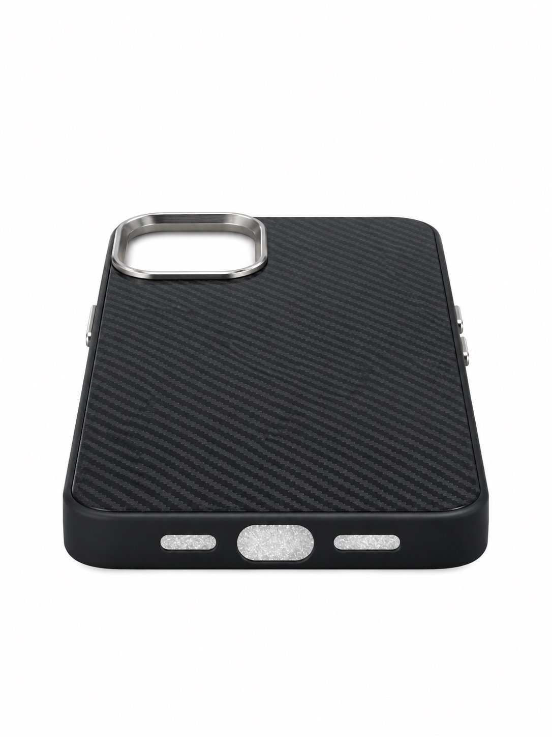 Funda Premium para iPhone · Efecto fibra de carbono - Imagen 3