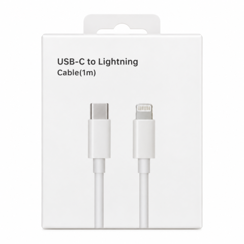 Cable USB-C a Lightning · 1 metro